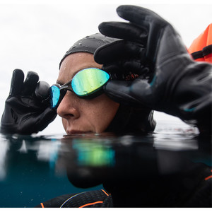 2023 Orca Womens 3mm Open Water Swim Gloves MA43TT01 - Black